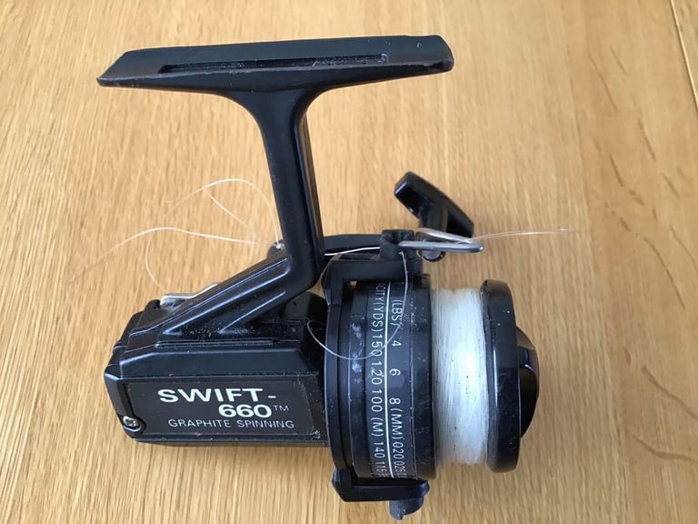 Swift 660 Graphite Spinning Boat Fishing Reel 