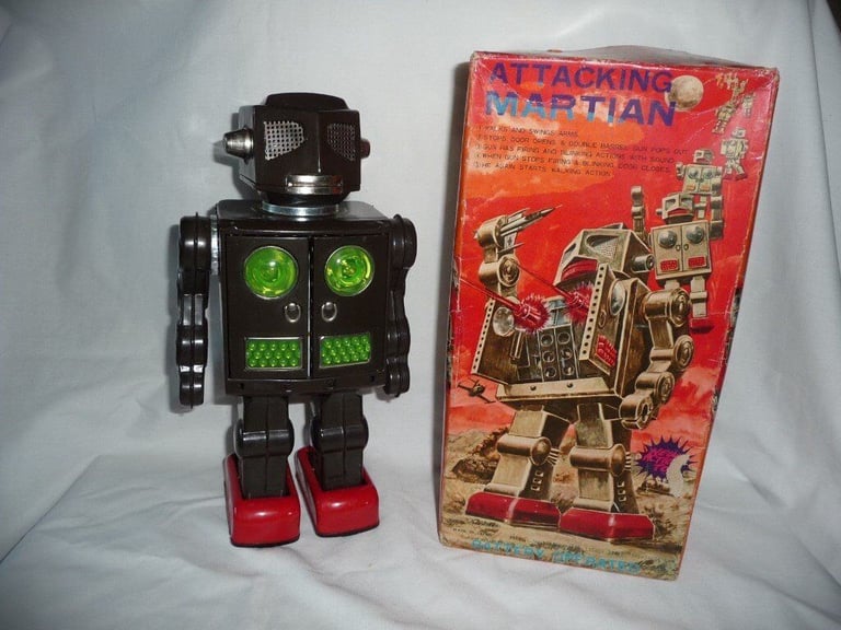 Horikawa Attacking martian robot