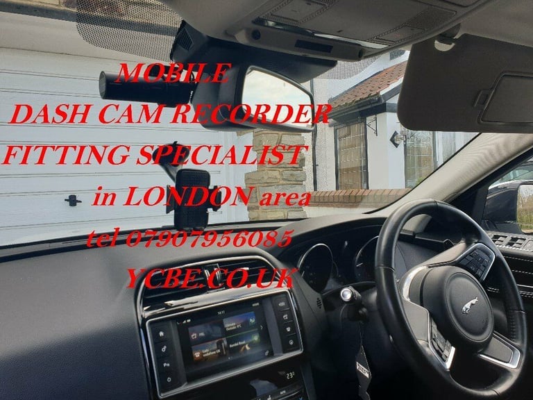 Car Dash Cam fitted Recorder camera DVR van INSTALLATION in London area