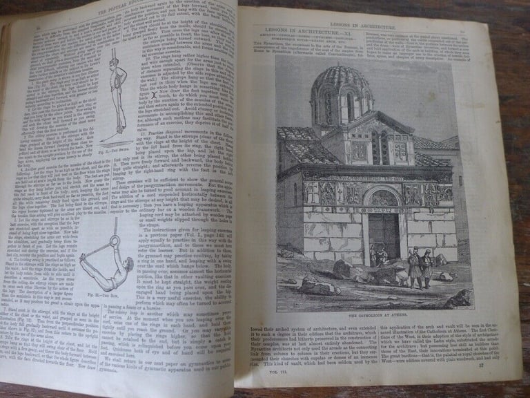 THE POPULAR EDUCATOR: A Complete Encyclopaedia. Three volumes: One, Two and Three.