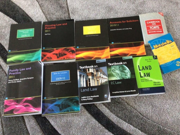 Law books all in mint condition £50