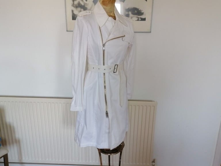 Rare Vintage 90's Designer KARL LAGERFELD Long Sleeve Utilty Dress. Ex Cond. Size : EU 40.