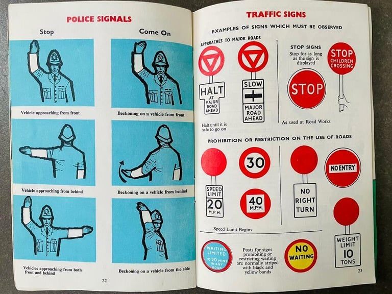 Original 1961 Highway Code including new Licence Holder
