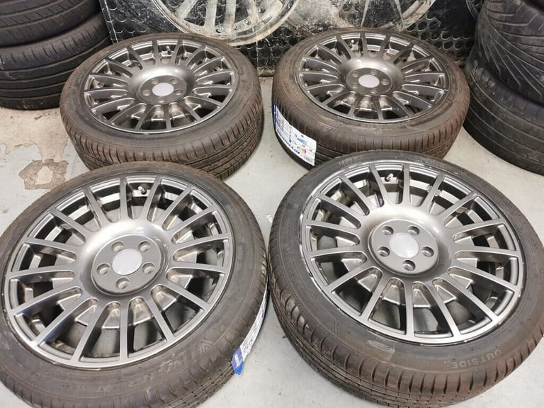 18&quot; FORD TRANSIT CONNECT MSRT STYLE ALLOY WHEELS / TYRES - NEW