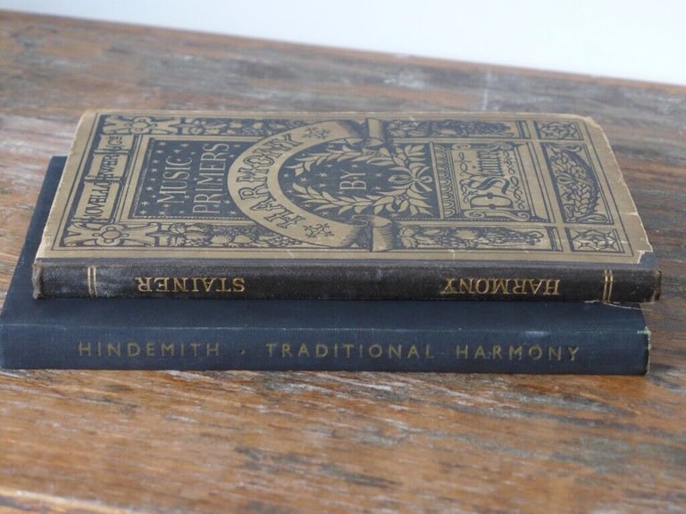 Two Vintage Books on Music Harmony: ‘Harmony’ and ‘Traditional Harmony’. £20 for the two.