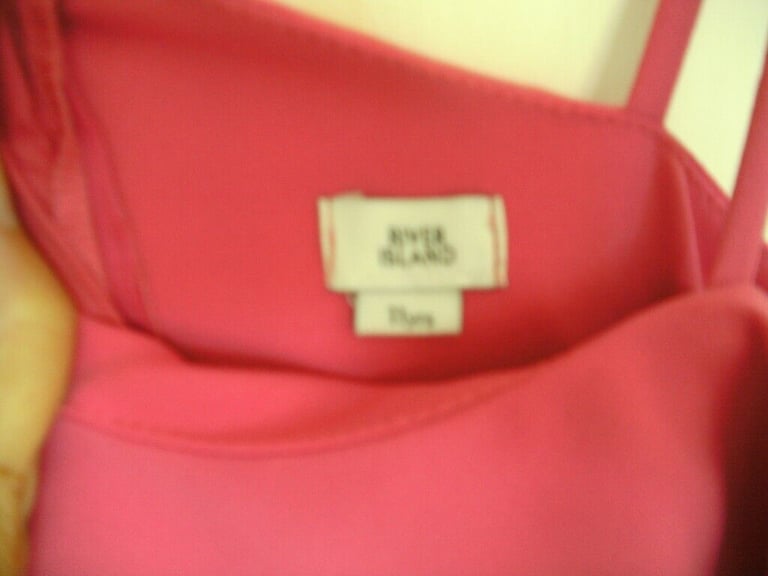 River Island Jumpsuit Cerise Pink age 11yrs   Like-New