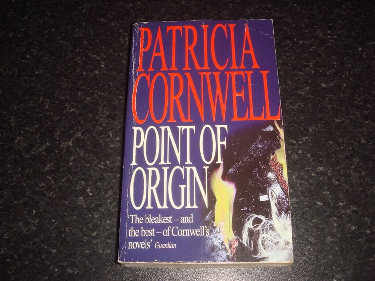 image for Patricia Cornwell - POINT OF ORIGIN - used paperback book, post or collection