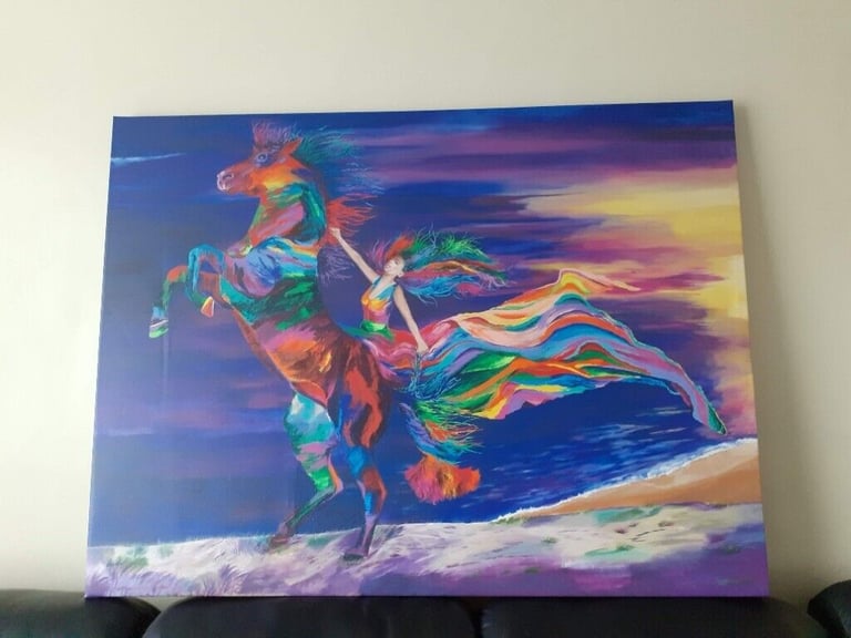 image for linzi lynn - night ride - usa artwall canvas print 