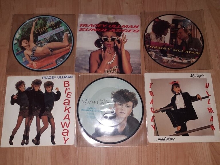 image for 6 x tracy Ullman picture disc / singles 