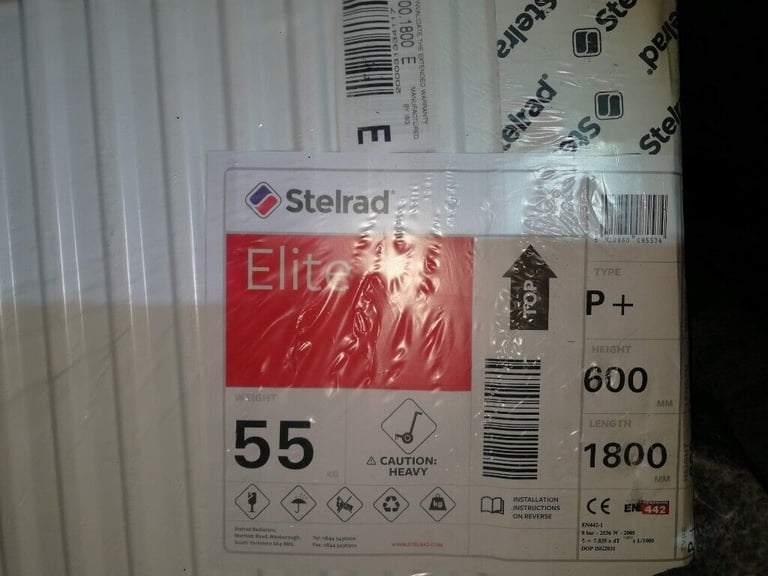 radiators several sizes, new , myson premier round top