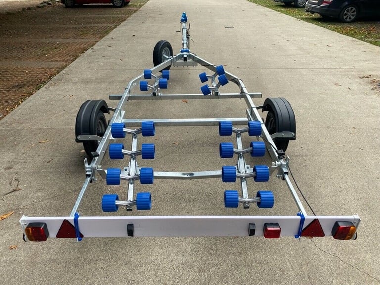 image for New 2025 Extreme 2M wide 750KG Super roller trailer, for 16' boat or RIB up to 5.3M 2yr warranty