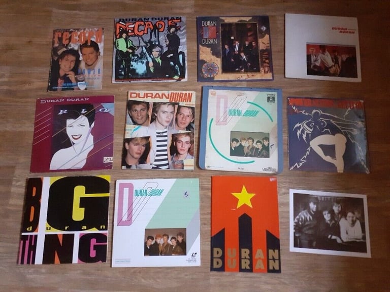 62 x duran duran vinyl  / cd / tour progs