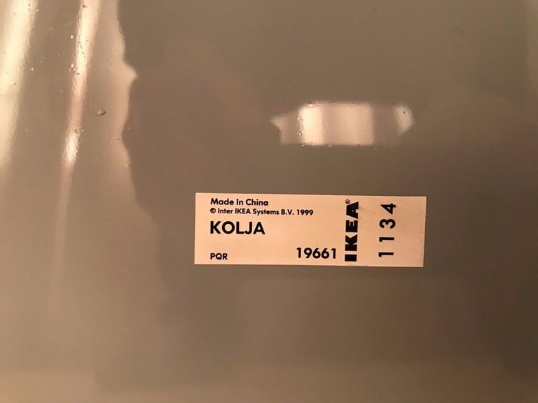 1 IKEA KOLJA CIRCULAR FRAMELESS MIRROR 
