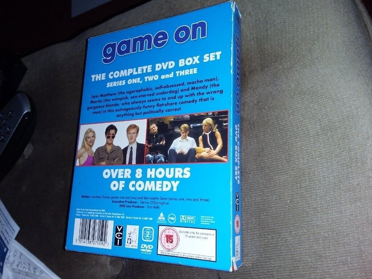 GAME ON COMPLETE DVD COLLECTION BOXSET FOR SALE.