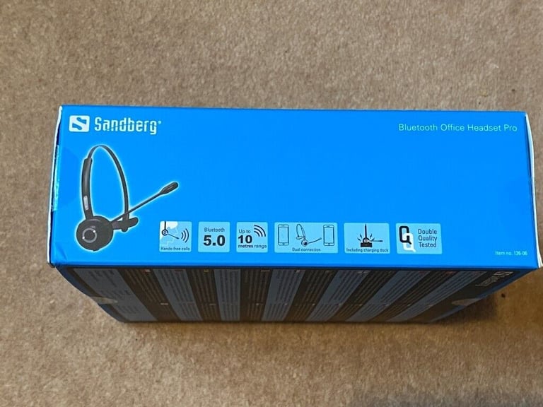 Bluetooth Office Headset Pro 126-06, New Sealed Unused
