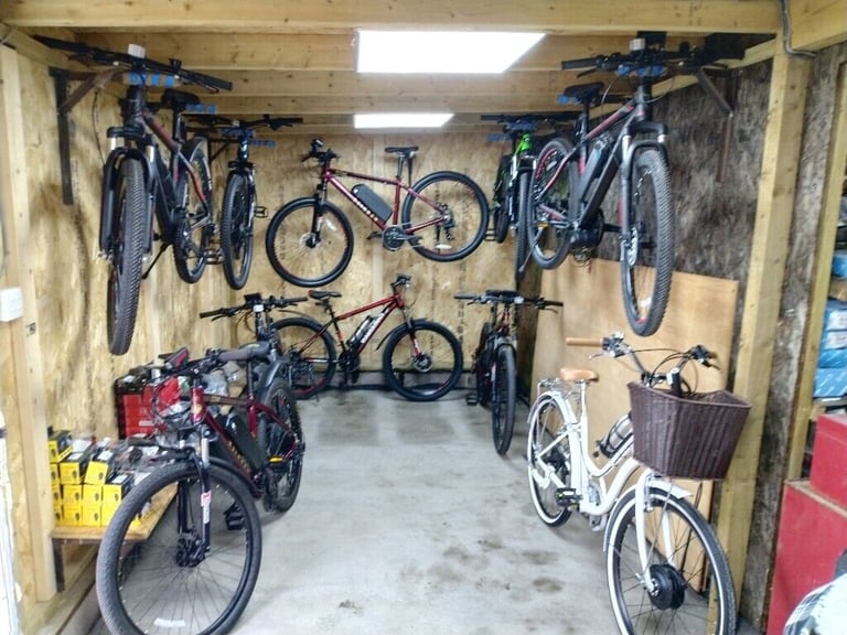 British built electric bikes in our Wimborne workshop