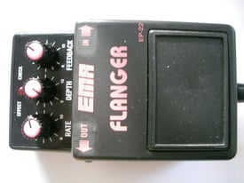 EMA EP-22 Flanger stompbox/pedal/effects unit for electric guitar - new old stock