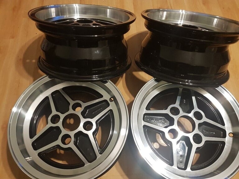 MK2 FORD CAPRI RS ALLOYS- DIAMOND CU