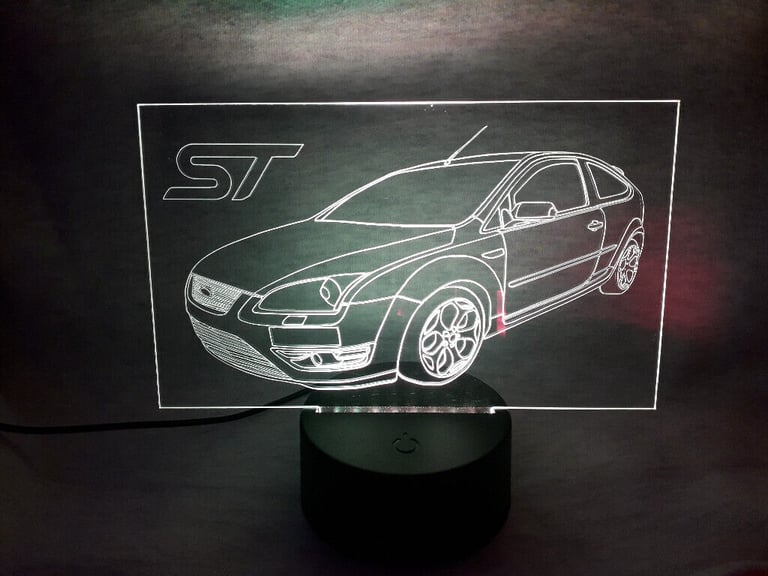 Ford Focus ST LED Illuminated Etching Display Light Colour Changing