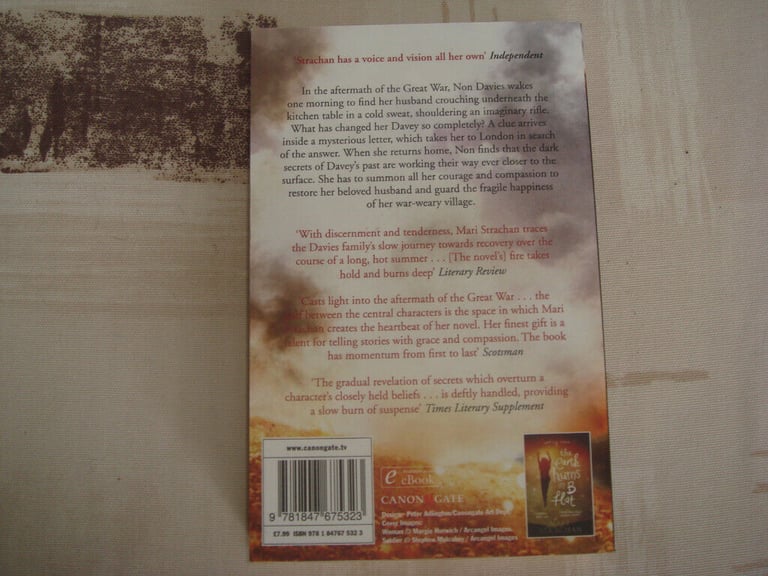Mari Strachan - DEAD MAN`S EMBERS - new paperback book, post or collection