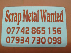 SCRAP METAL WANTED HUNTINGDON ST IVES GODMANCHESTER PAPWORTH STNEOTS ELY CHATTERIS 