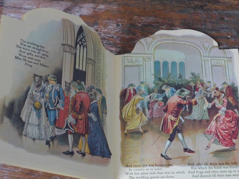 RARE! REPLICA Children’s Books: RED RIDING HOOD; THE BOOK OF FROGS AND NICE; TURN AGAIN, TURN AGAIN!