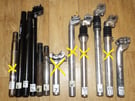 SEAT POSTS FOR SALE FOR BICYCLES....SEE LIST.