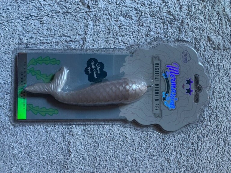 image for New Sealed Mermazing Mystical Mermaid Black Ballpoint Pen IP1