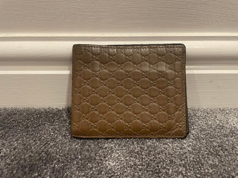 MENS Gucci Wallet Gold Tan used Genuine | in Paisley Road West, Glasgow |  Gumtree