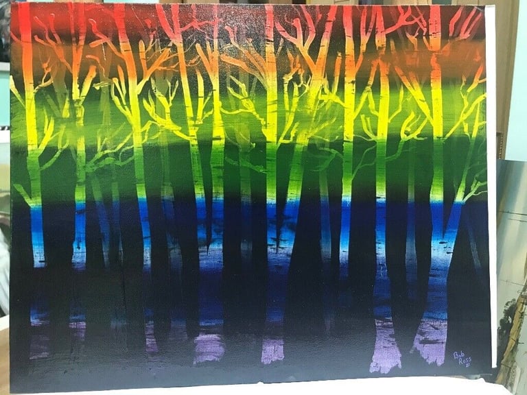 Rainbow forest 