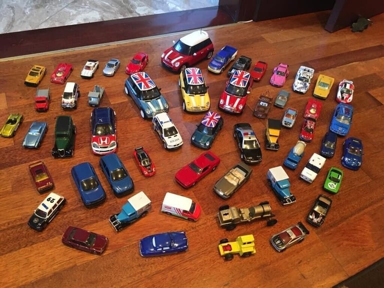 image for Collection of toy cars, some vintage