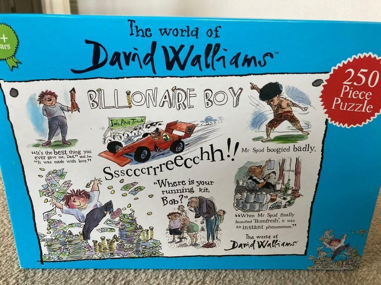 David Walliams jigsaw set 