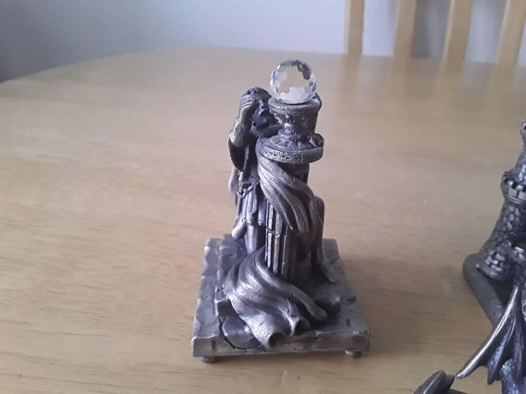 Fantasy Pewter Ornaments x 3