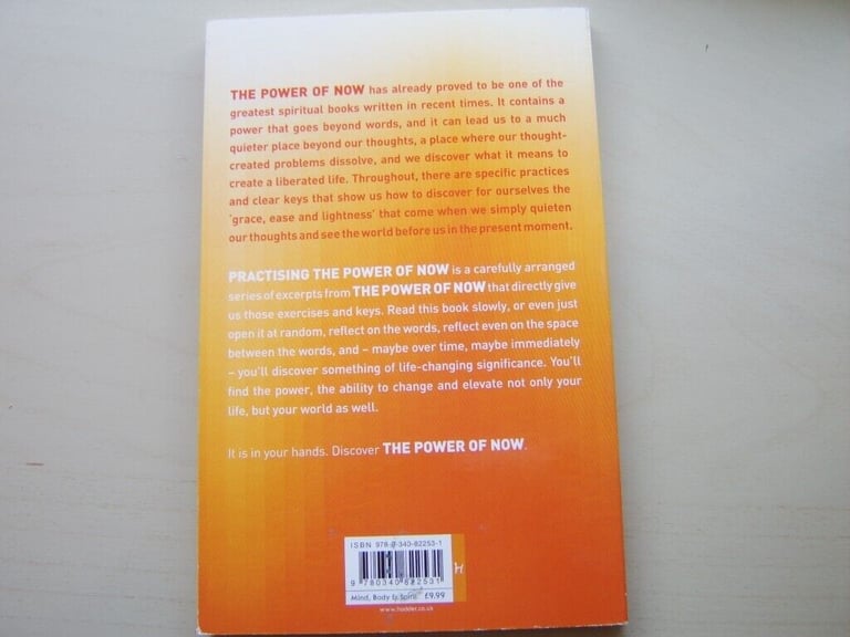 PRACTISING THE POWER OF NOW by Eckhart Tolle