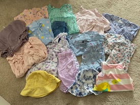 Girls 1 1/2 - 2 years summer clothes bundle 