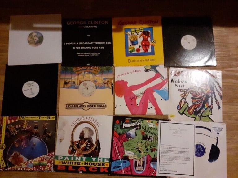 18 x p funk George clinton zapp collection 