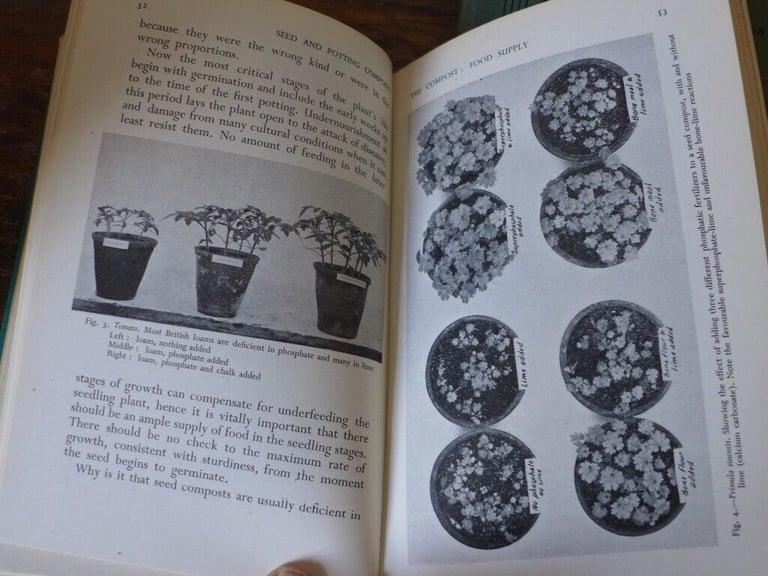 Rare Collectable Gardening Books: SEED AND POTTING COMPOSTS and CACTUS GROWING FOR BEGINNERS.