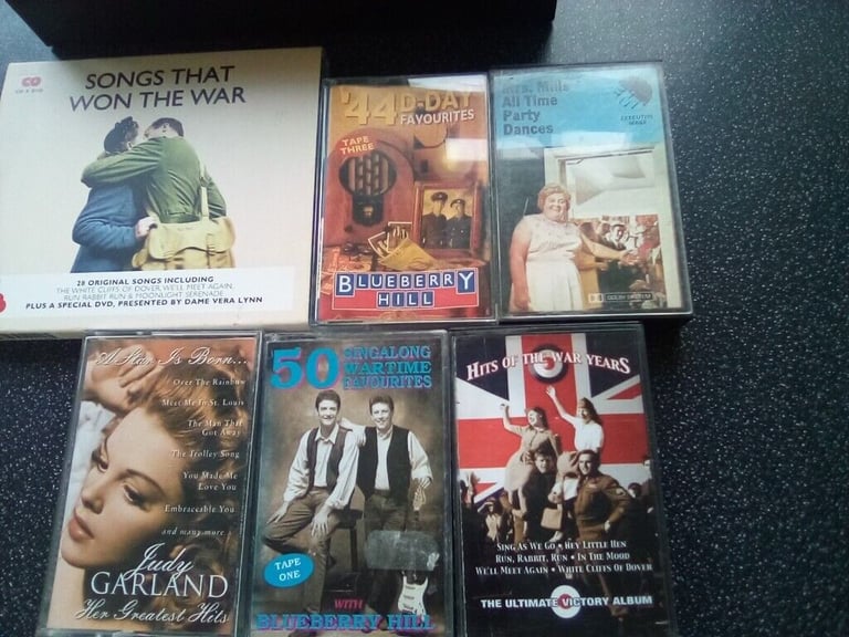 image for Wartime  and street party songs Cassettes and CD suitable VE day