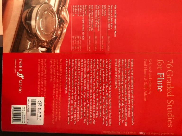 76 Graded Studies for Flute Book 1 