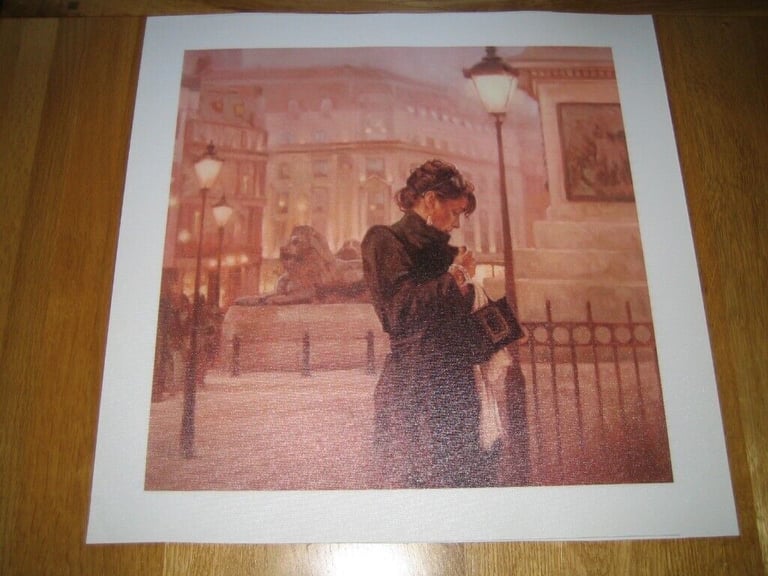 Mark Spain Canvas Print Unframed {40x40cm} approx {Choice of} 