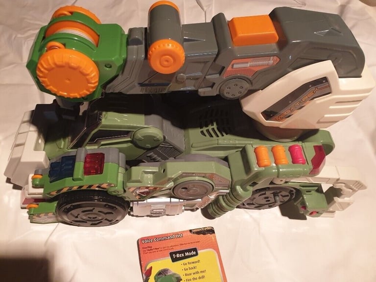 image for Job lot, Dinosaur, remote control car, voice activated crane,  5 Vtech switch n go toys, toy bundle