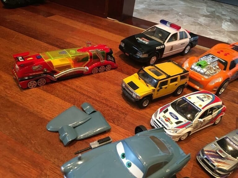 Selection of toys 3 large cars battery operated