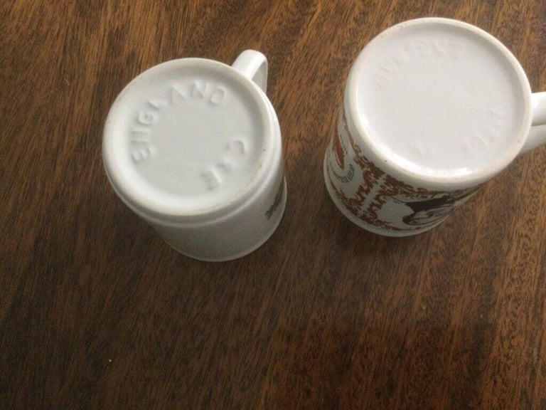 Vintage Coronation Silver Jubilee  mugs