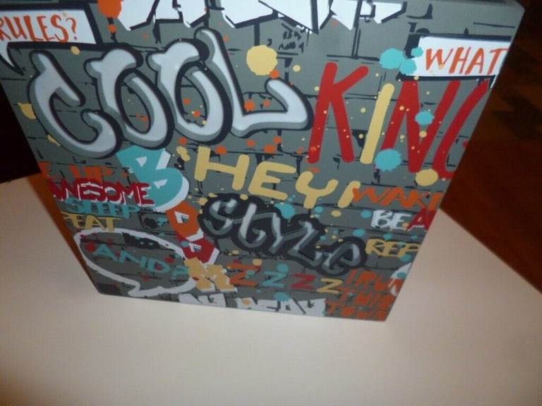 New Boys bedding sets plus all accessorirs in Graffiti design