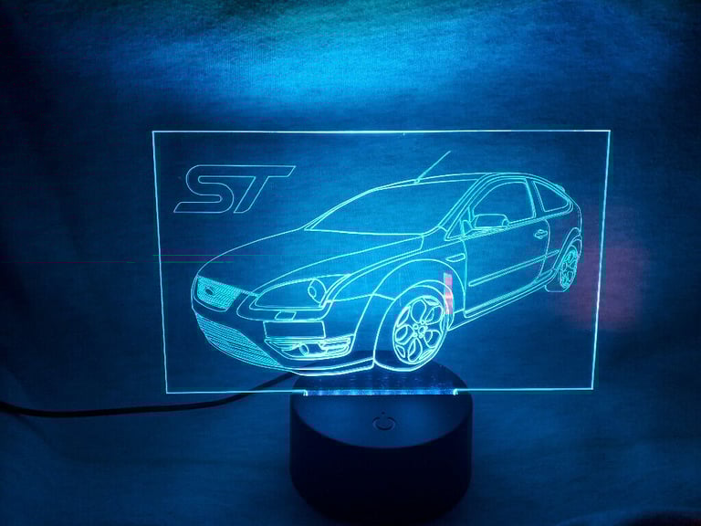 Ford Focus ST LED Illuminated Etching Display Light Colour Changing
