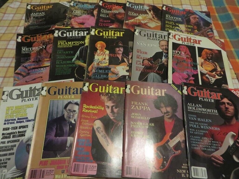 image for 15 Collectable “Guitar Player” Magazines (Dec 80 - Feb 85)