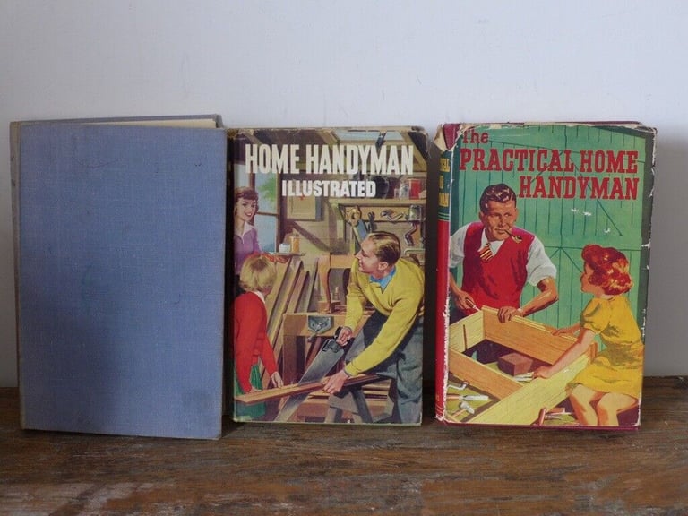 image for Three collectable vintage DIY books published by Odhams Press. See below for titles and details. 