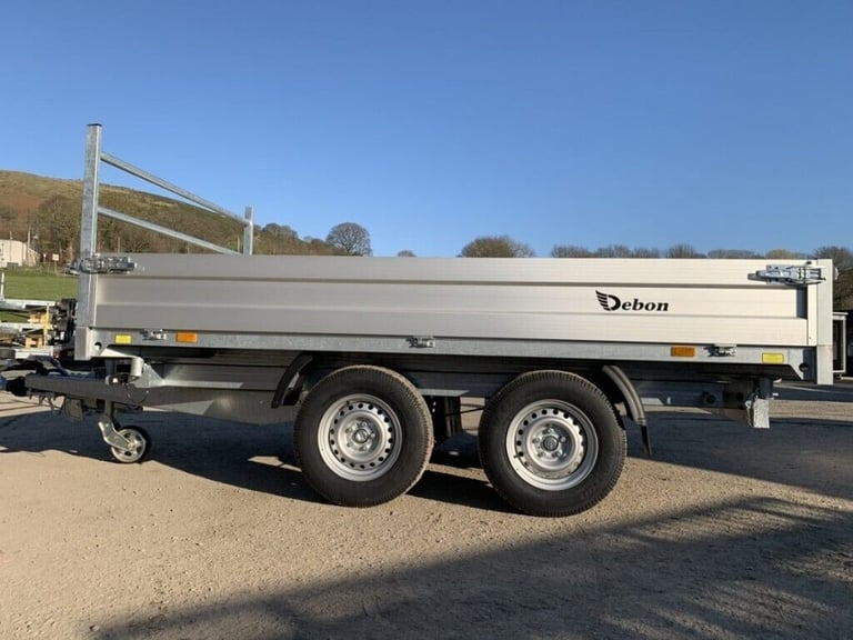 Debon Tipper Trailer PW3 THREE WAY Tipping trailer
