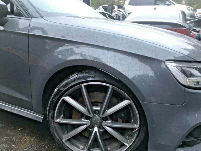 2013 2016 AUDI S3 8V SPORTBACK COMPLETE FRONT END IN GREY METALLIC BREAKING PARTS S3 RS3 8V 5 DOOR