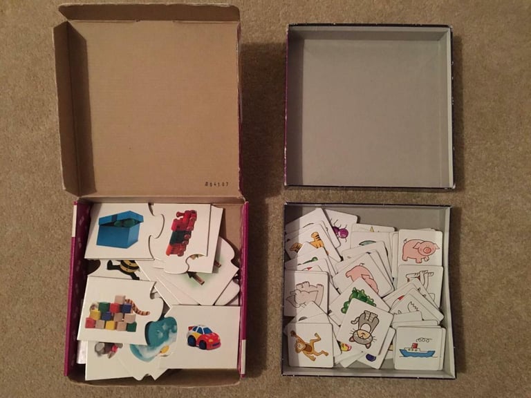 Picture Lotto Game and Look & Match Jigsaw Puzzle